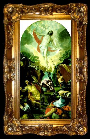 framed  Paolo  Veronese resurrection, ta009-2